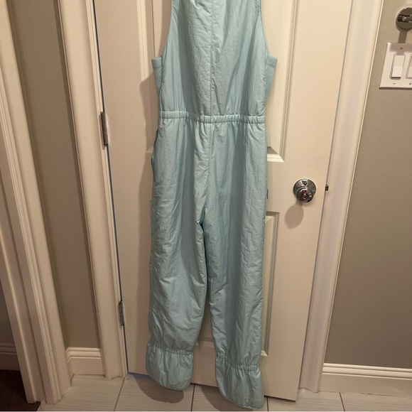 Profile Vintage 80’s Baby Blue Snow Bibs - Picture 3 of 8